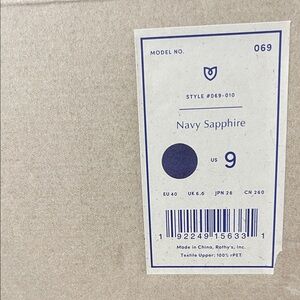 Rothy's Navy Sapphire Driving Loafer US 9 Women